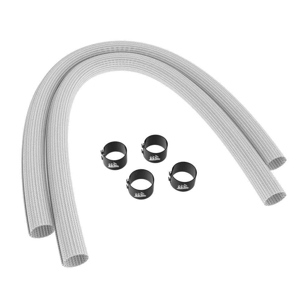 Corsair Sleeving Kit for AIO CPU Coolers White 380mm