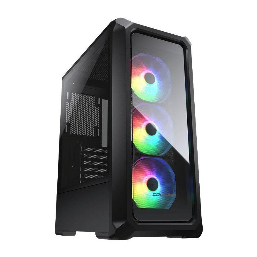 Cougar Archon 2 RGB Black ATX Case Tempered Glass Side and Front