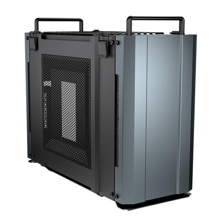 Cougar Dust 2 Iron Grey Mini ITX Case Aluminium Panels No PSU