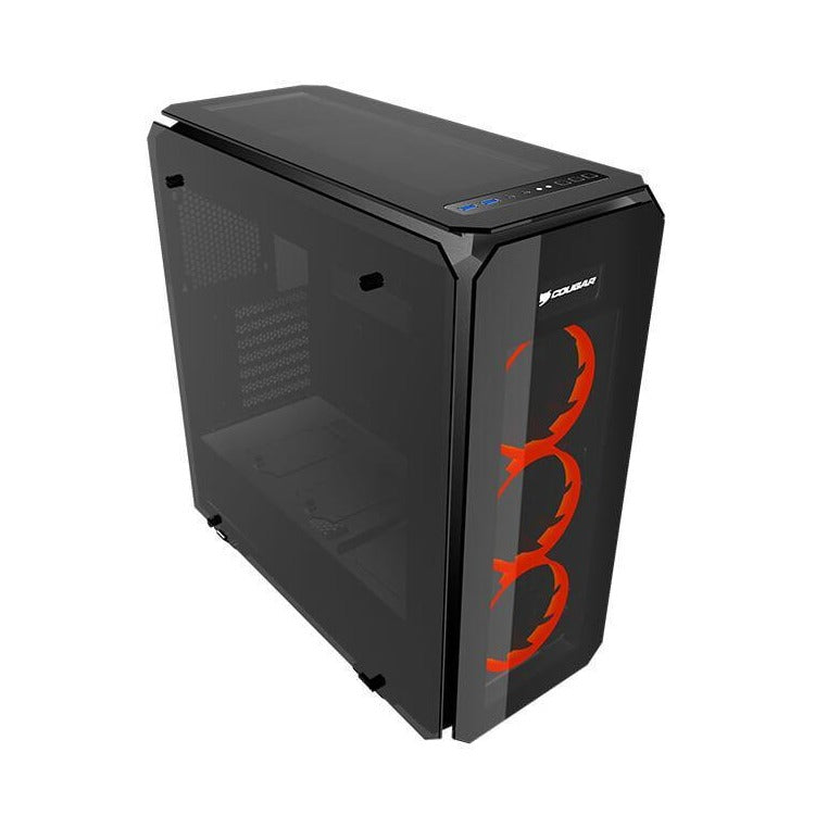 Cougar Puritas Black ATX Case 4x T/G Window No PSU