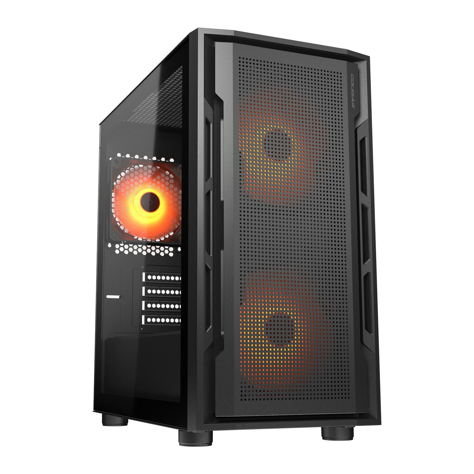 Cougar Uniface Mini RGB Micro ATX Case Tempered Glass Panel NO PSU
