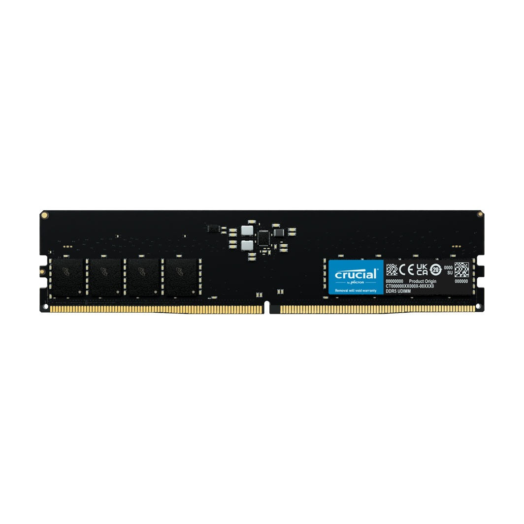 Crucial 16GB (1x16GB) 5200MHz DDR5 CL42 1.1v Single Stick