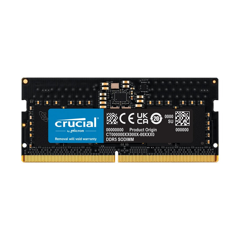 Crucial 8GB (1x8GB) 4800MHz DDR5 SODIMM
