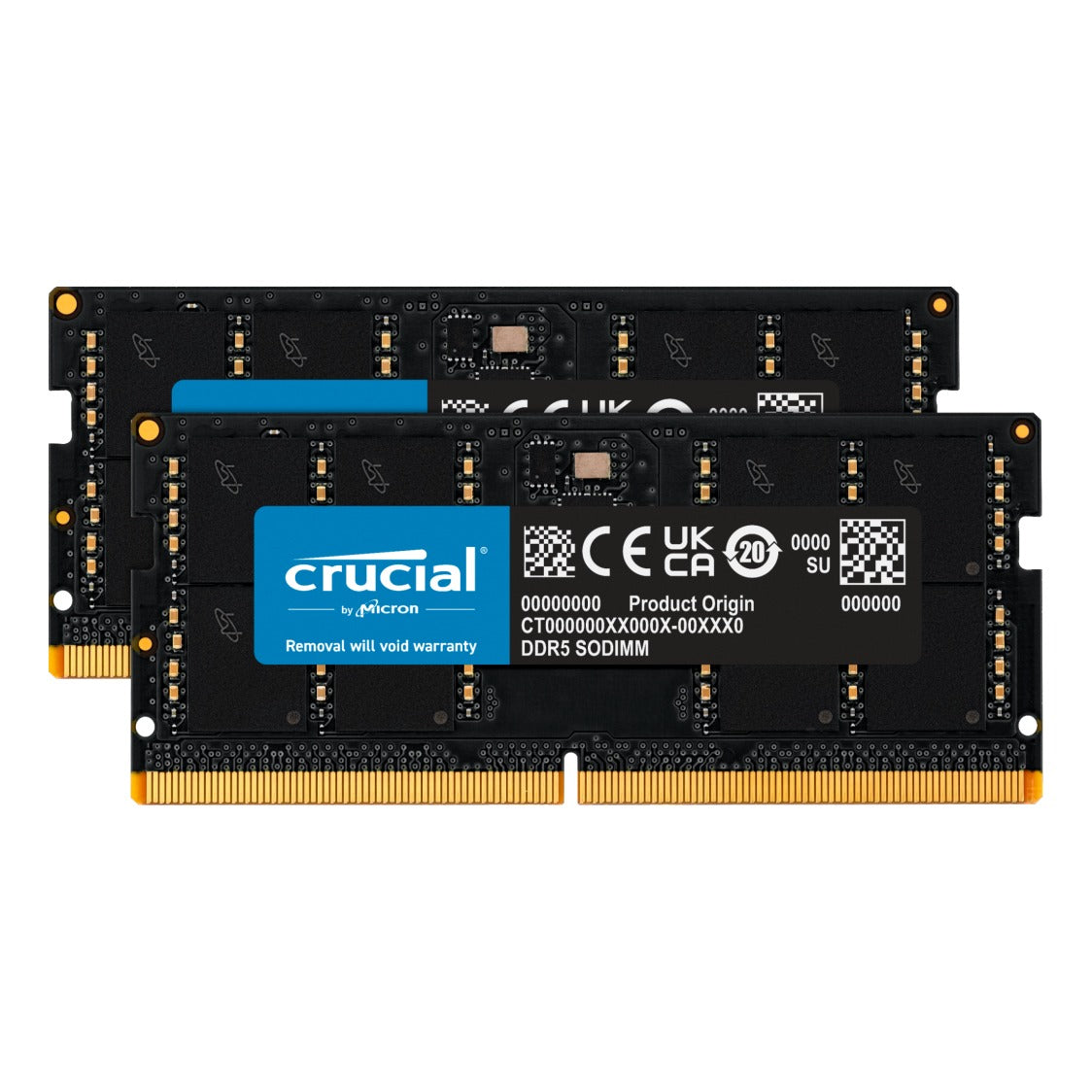 Crucial CT2K48G56C46S5 96GB (2x 48GB) 5600MHz DDR5 SODIMM