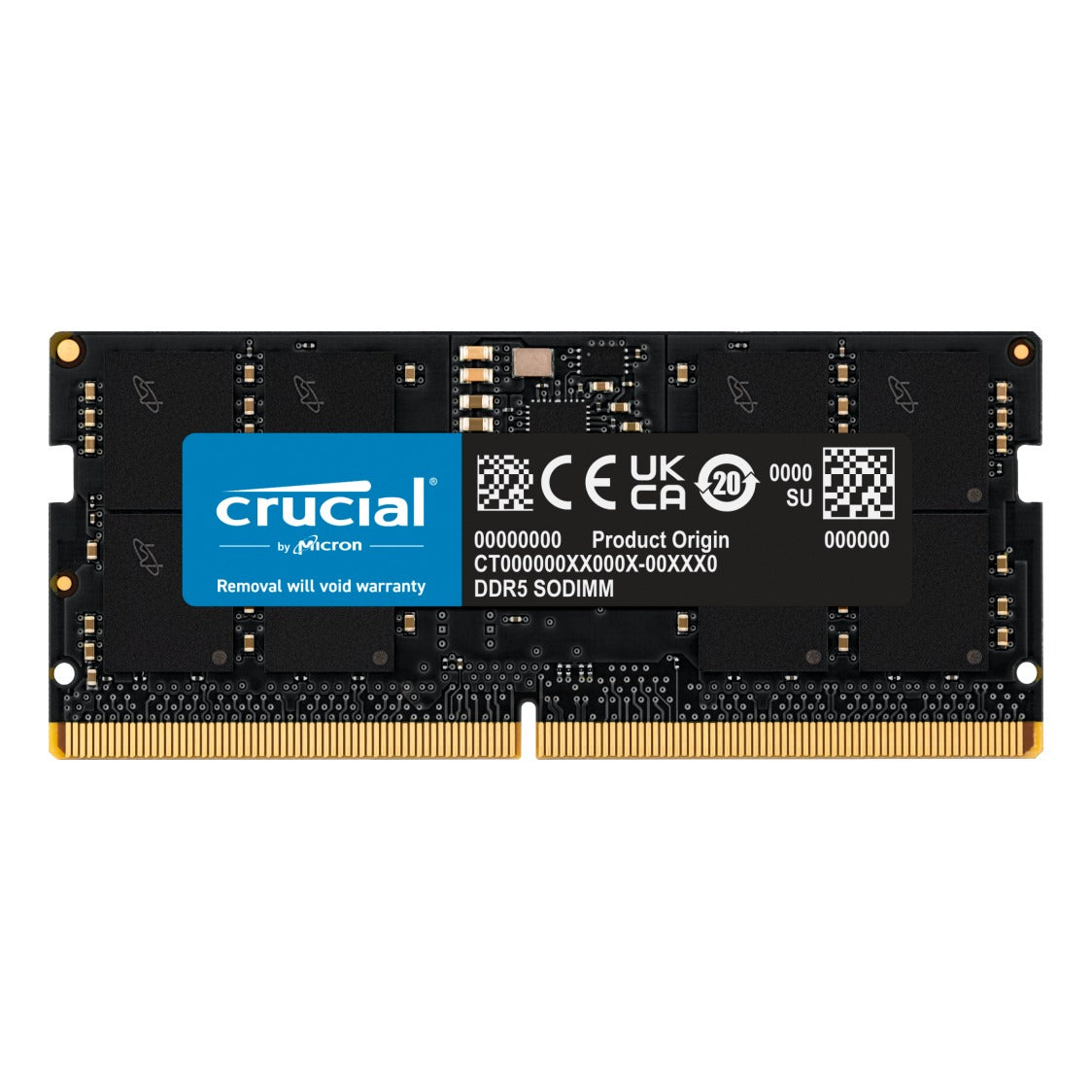 Crucial CT8G52C42S5 8GB (1x8GB) 5200MHz DDR5 SODIMM