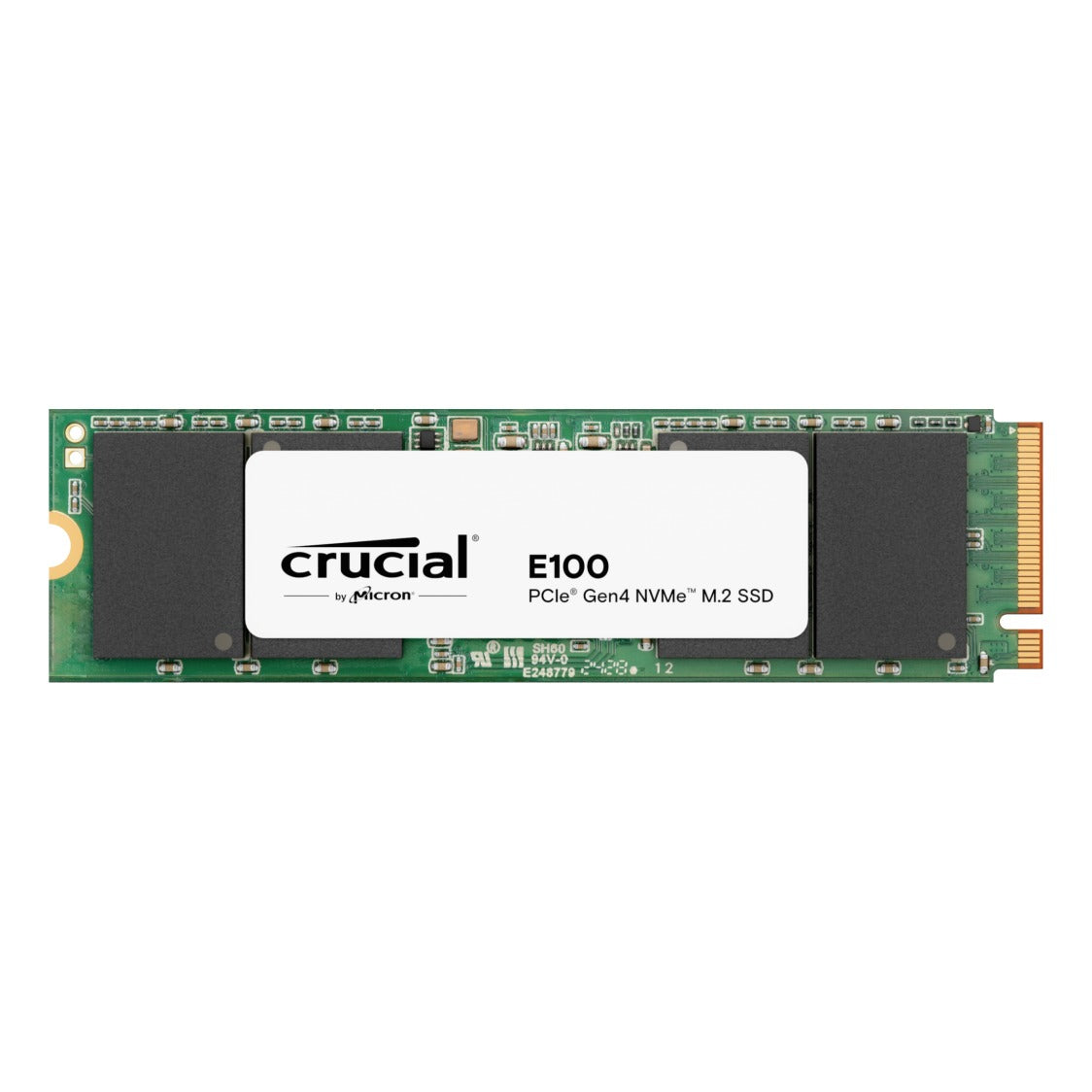 Crucial E100 2TB M.2 2280 NVMe PCIe 4.0 SSD