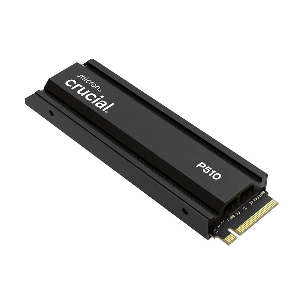 Crucial P510 2TB M.2 2280 NVMe PCIe 5.0 SSD with Heatsink
