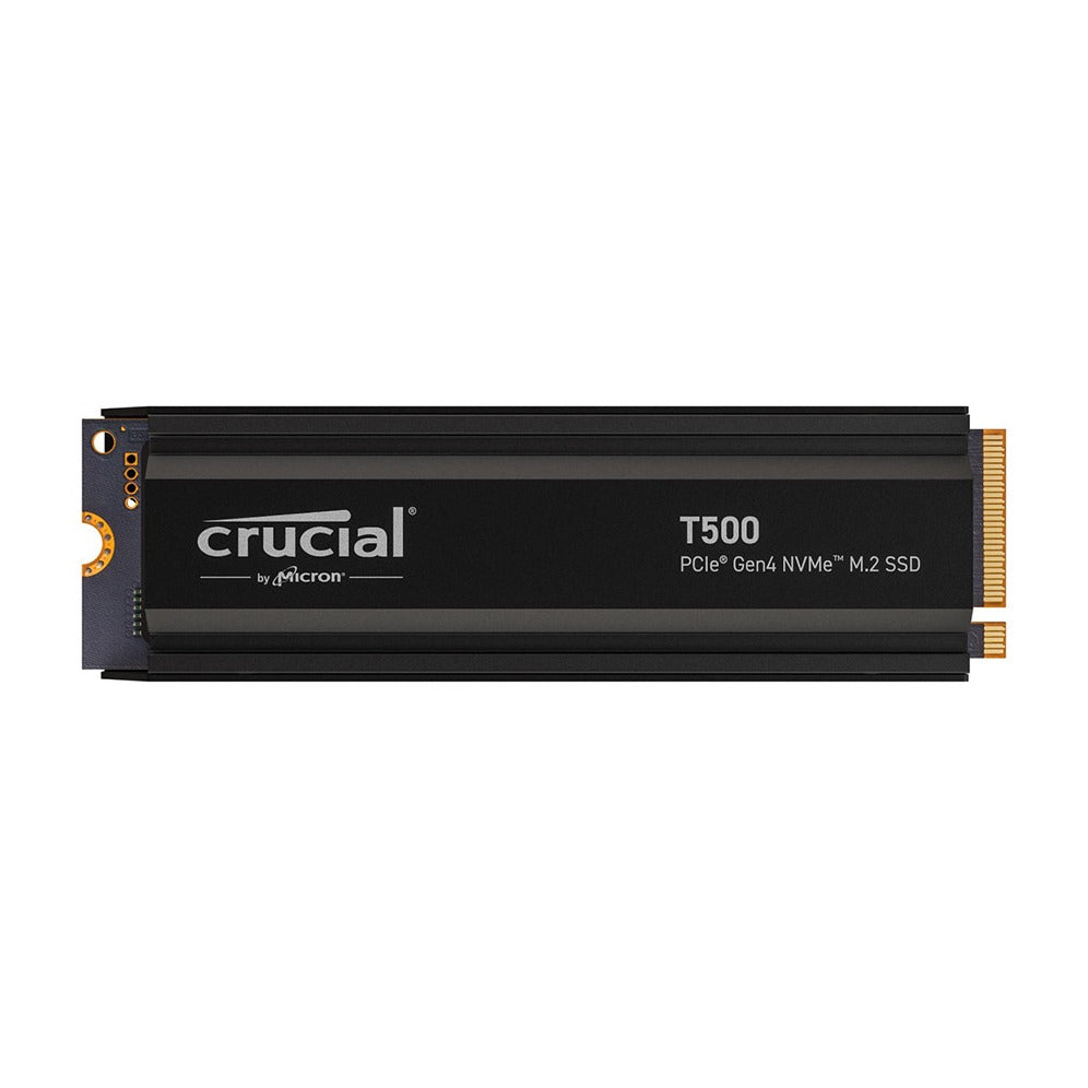 Crucial T500 1TB M.2 2280 NVMe PCIe 4.0 SSD with Heatsink