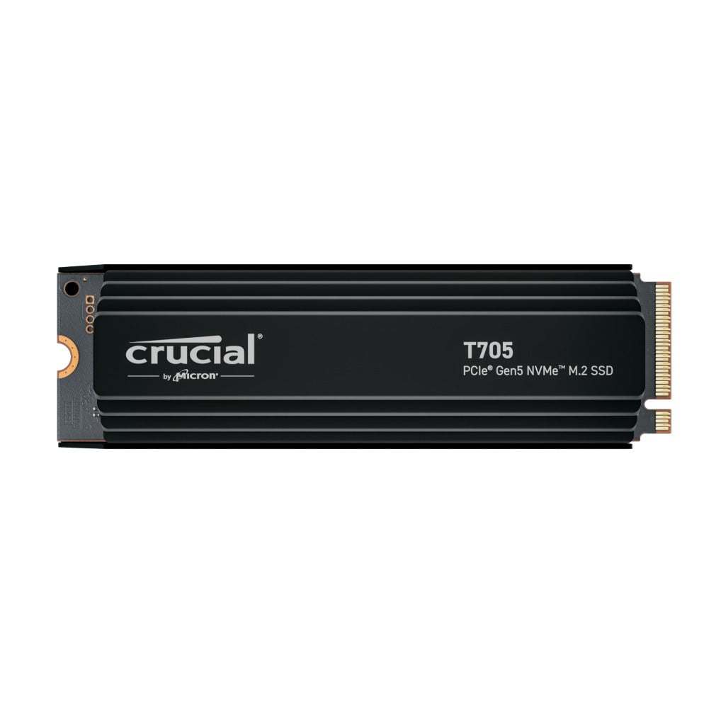 Crucial T705 4TB M.2 2280 NVMe PCIe 5.0 with Heatsink SSD
