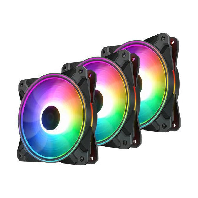 DeepCool CF120 PLUS 120mm ARGB Fan 3 Pack