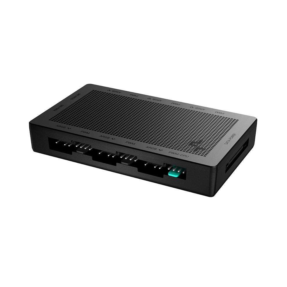 DeepCool SC790 2-in-1 PWM and RGB Splitter Hub Black
