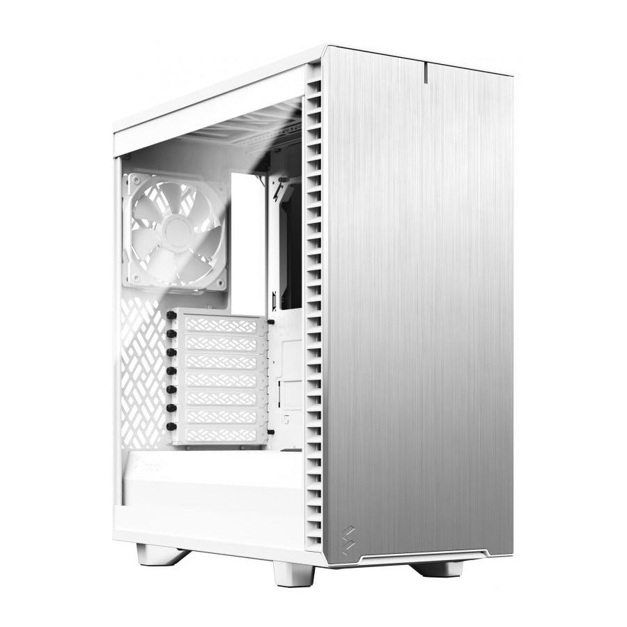 Fractal Design Define 7 Compact White ATX Case Tempered Glass NO PSU