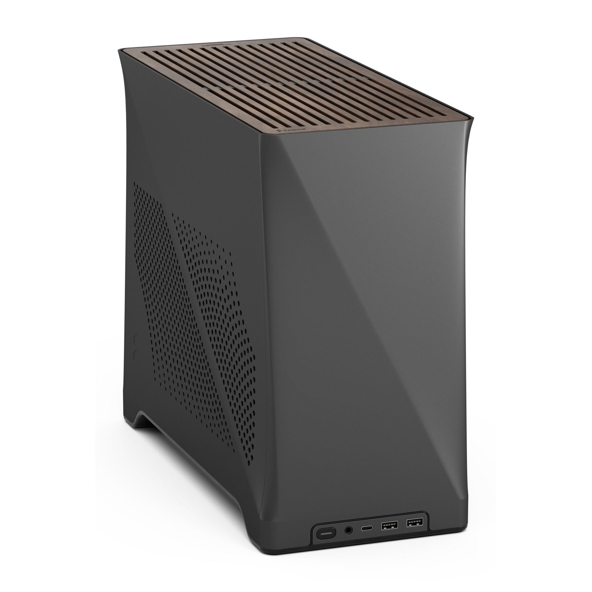 Fractal Design Era 2 Charcoal Grey ITX Case Aluminium Panels NO PSU