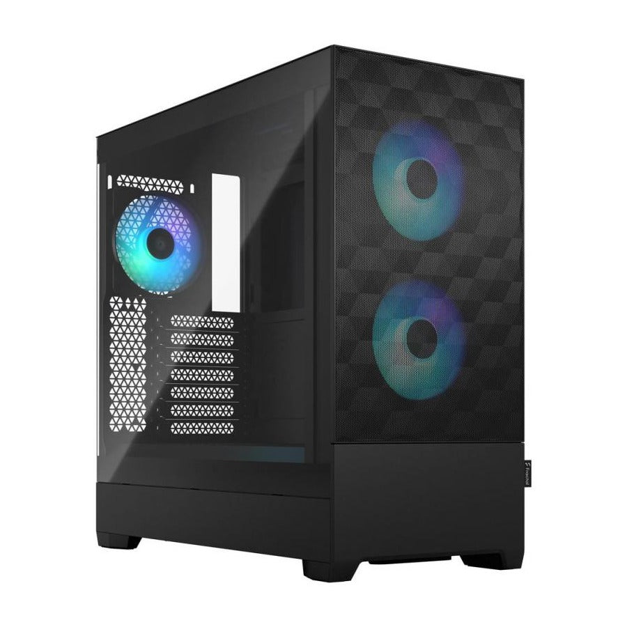 Fractal Design Pop Air RGB Black ATX Case Clear Tint TG Panel No PSU