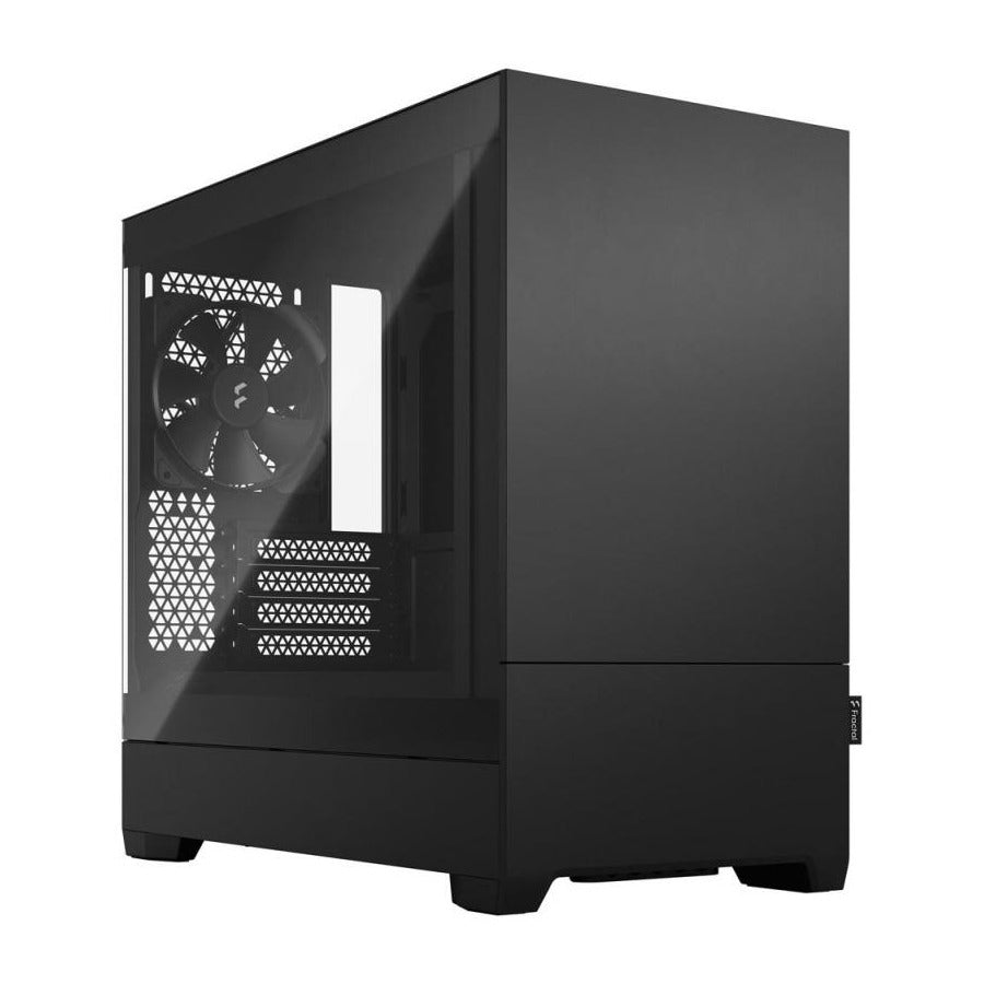 Fractal Design Pop Mini Silent Black Micro ATX Case Clear Tint TG