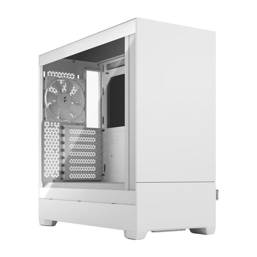 Fractal Design Pop Silent White ATX Case Clear Tint TG Panel No PSU