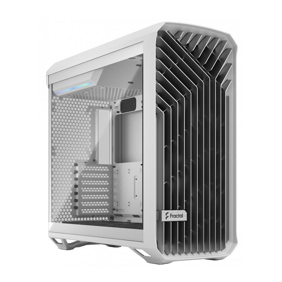 Fractal Design Torrent White ATX Case Clear Tint TG Panel No PSU