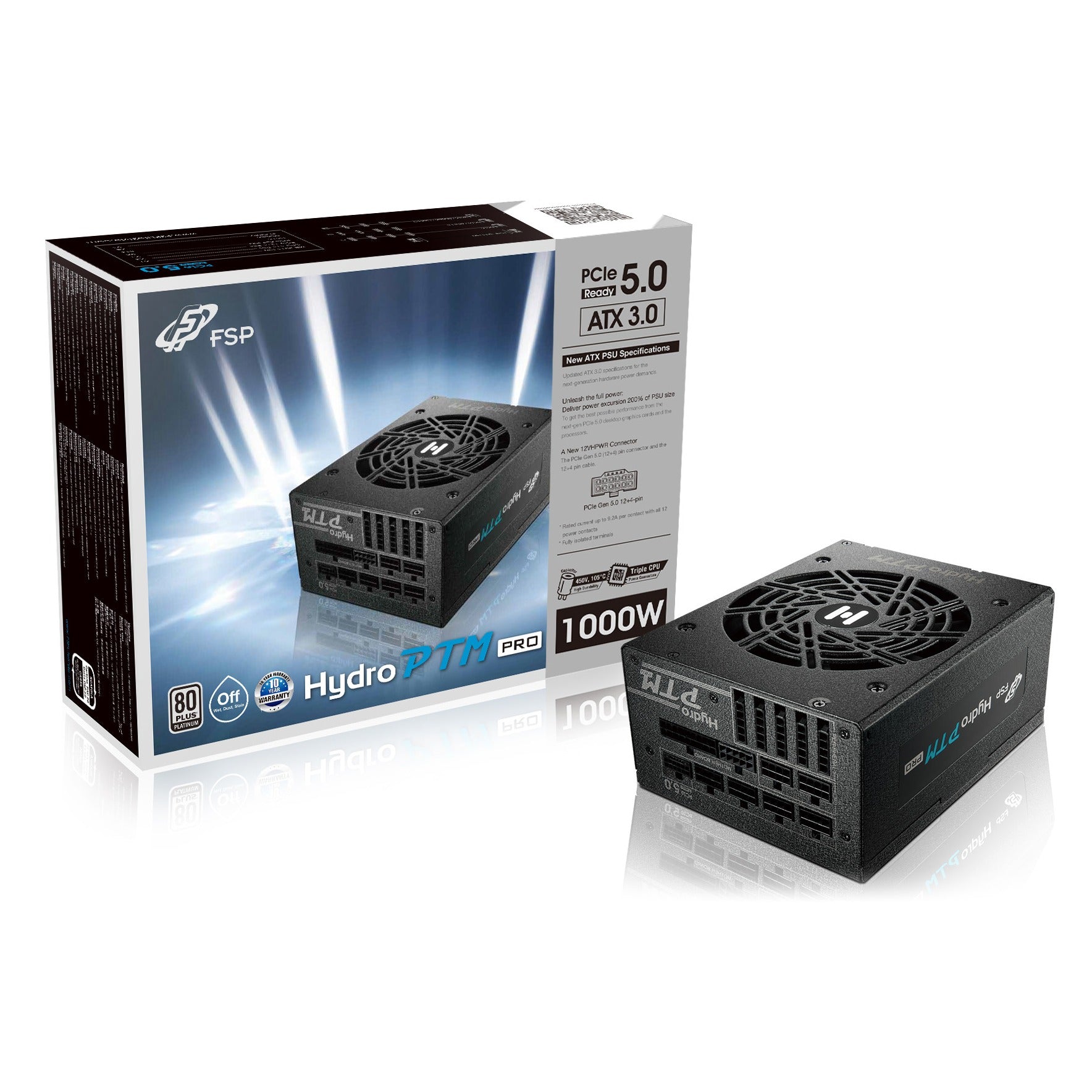 FSP Hydro PTM PRO 1000W ATX Power Supply