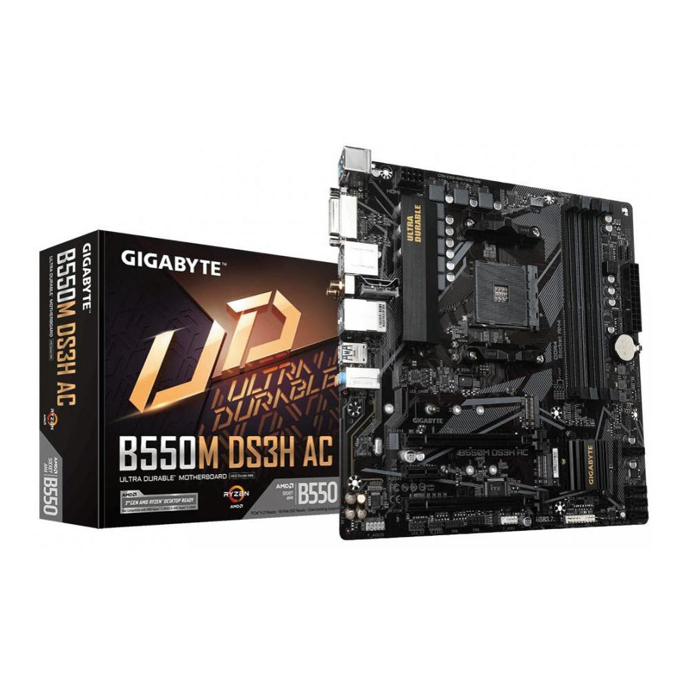 Gigabyte B550M DS3H AC Motherboard