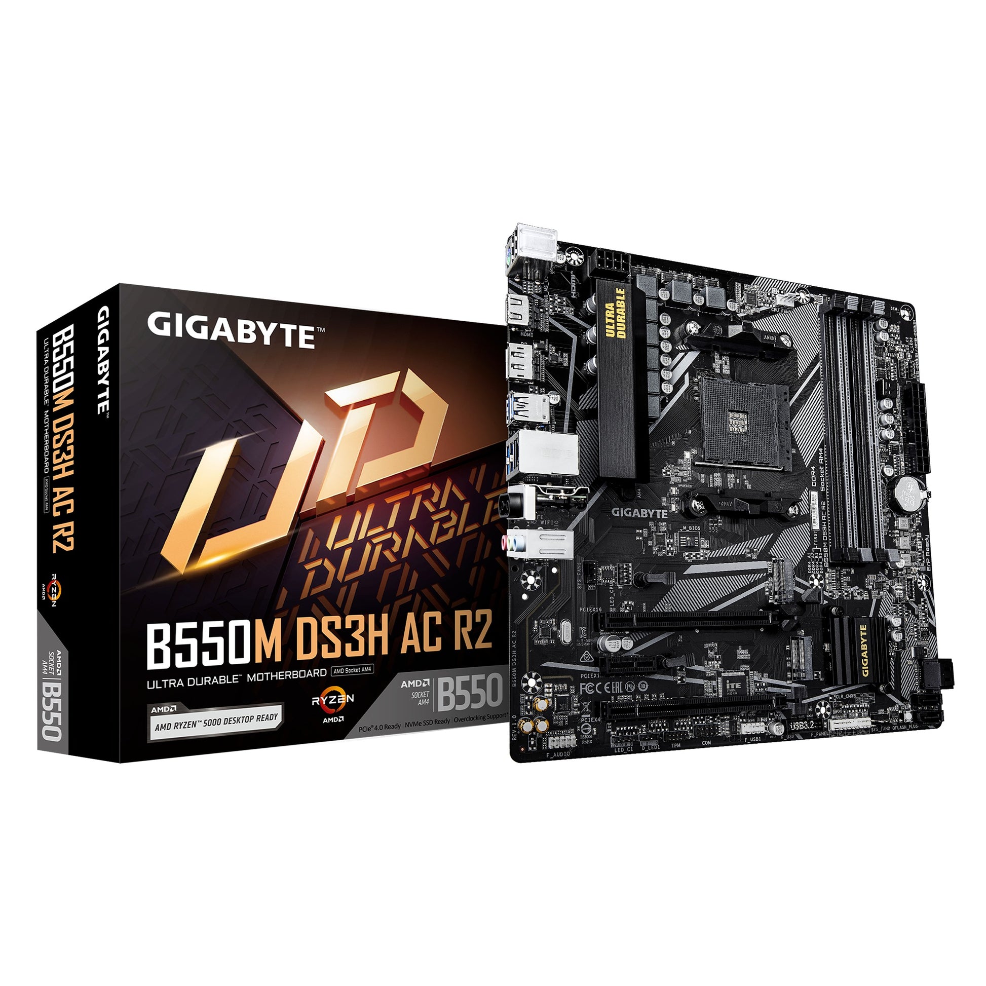 Gigabyte B550M DS3H AC R2 Motherboard