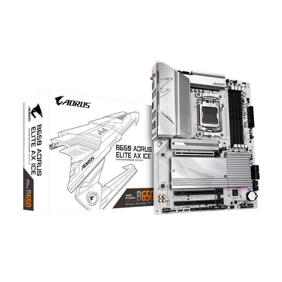 Gigabyte B650 AORUS ELITE AX ICE Motherboard