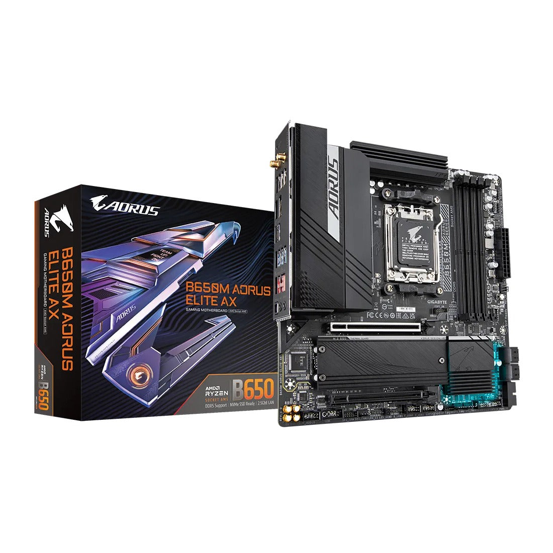 Gigabyte B650M AORUS ELITE AX Motherboard