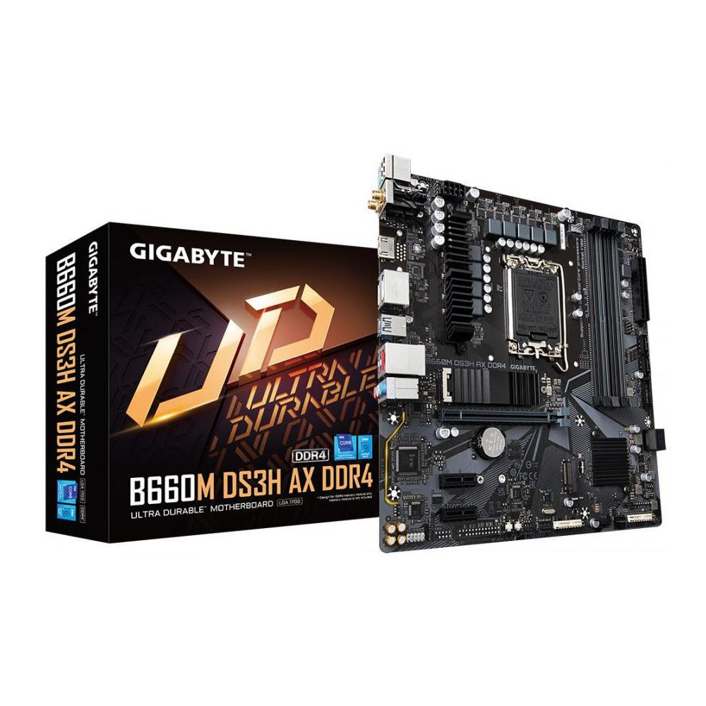 Gigabyte B660M DS3H AX DDR4 Motherboard