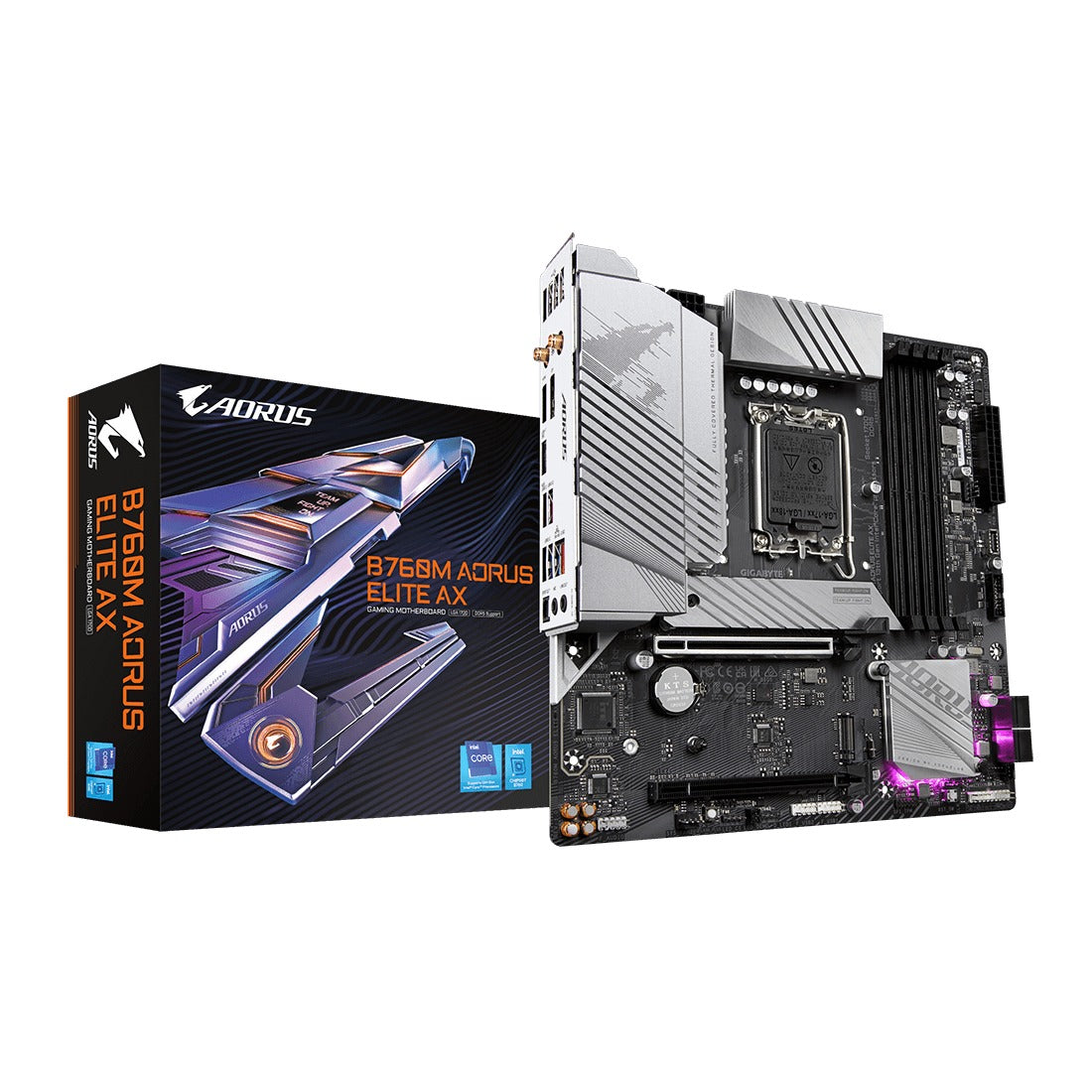 Gigabyte B760M AORUS ELITE AX Motherboard
