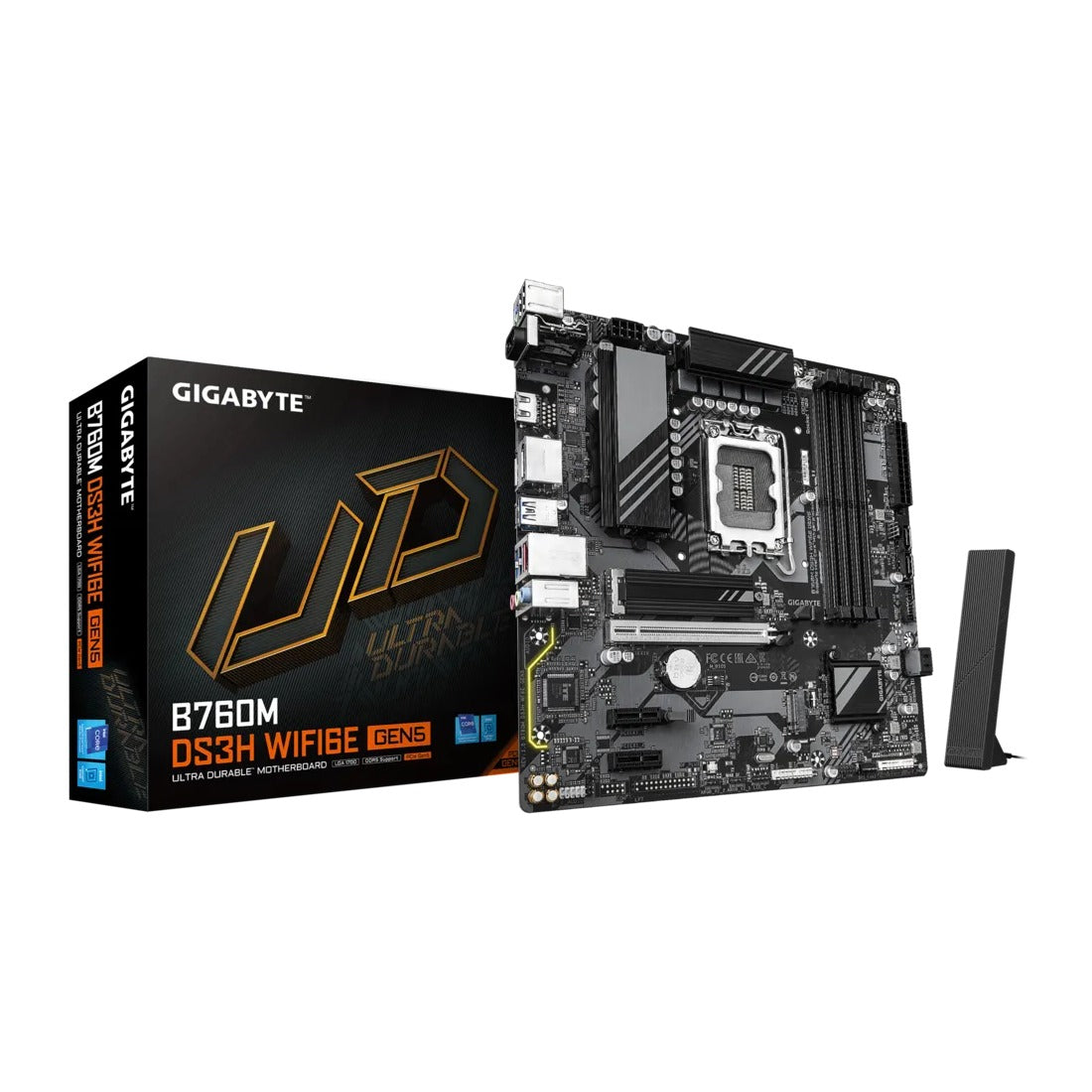 Gigabyte B760M DS3H WIFI6E GEN5 Motherboard