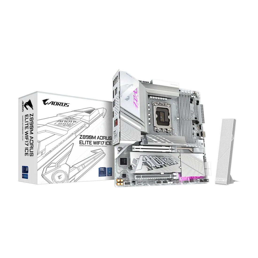 Gigabyte Z890M AORUS ELITE WIFI7 ICE Motherboard