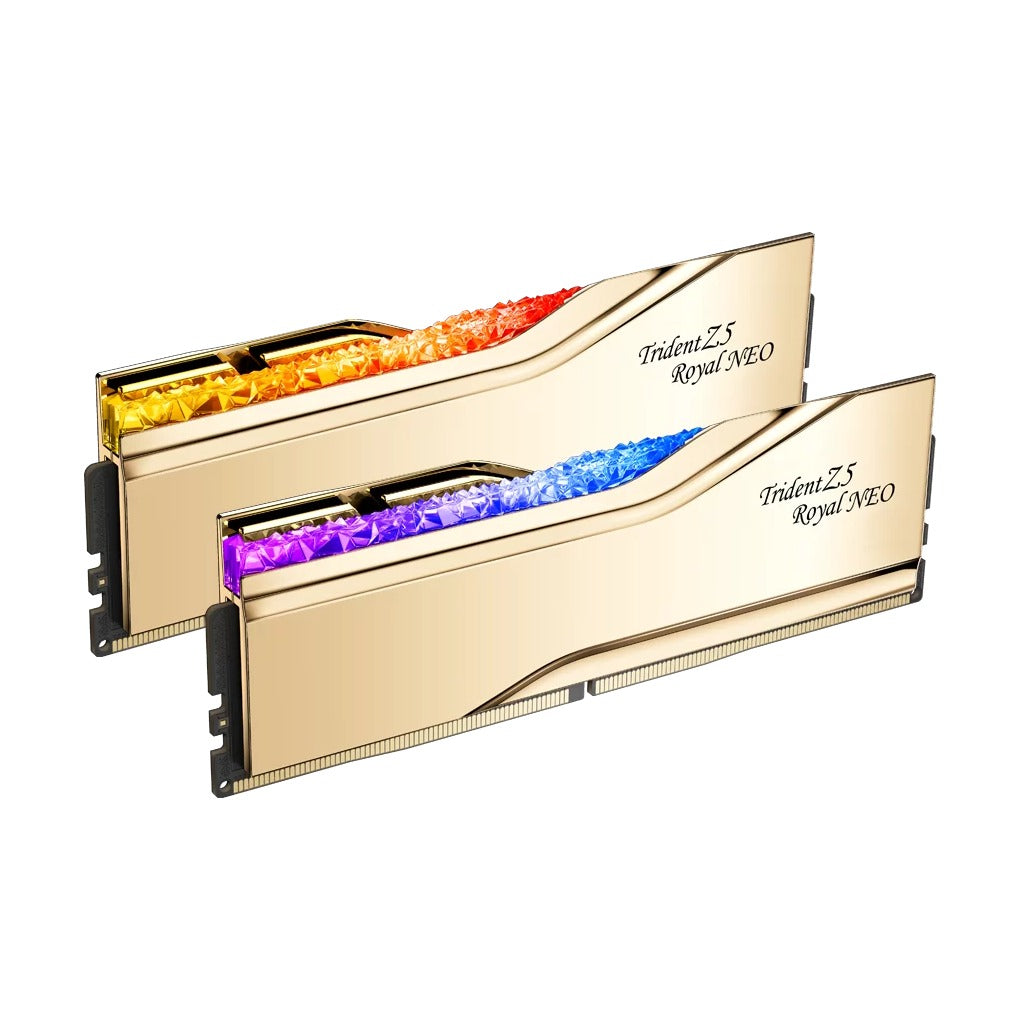 G.Skill Trident Z5 Royal Neo RGB Gold 32GB (2x16GB) 6000MHz CL28 DDR5