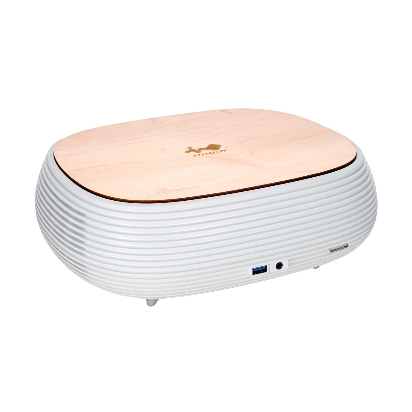 In Win B1 Pure White Mini-ITX Case T/G Window 200W Gold PSU