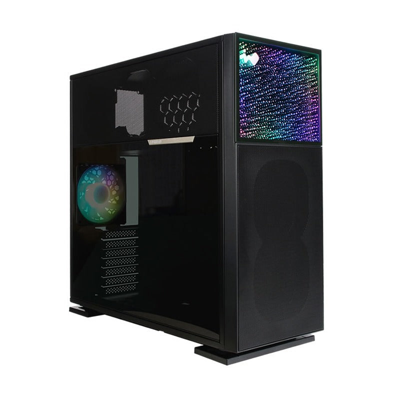 In Win N515 Black Mid Tower E-ATX Case TG Window NO PSU