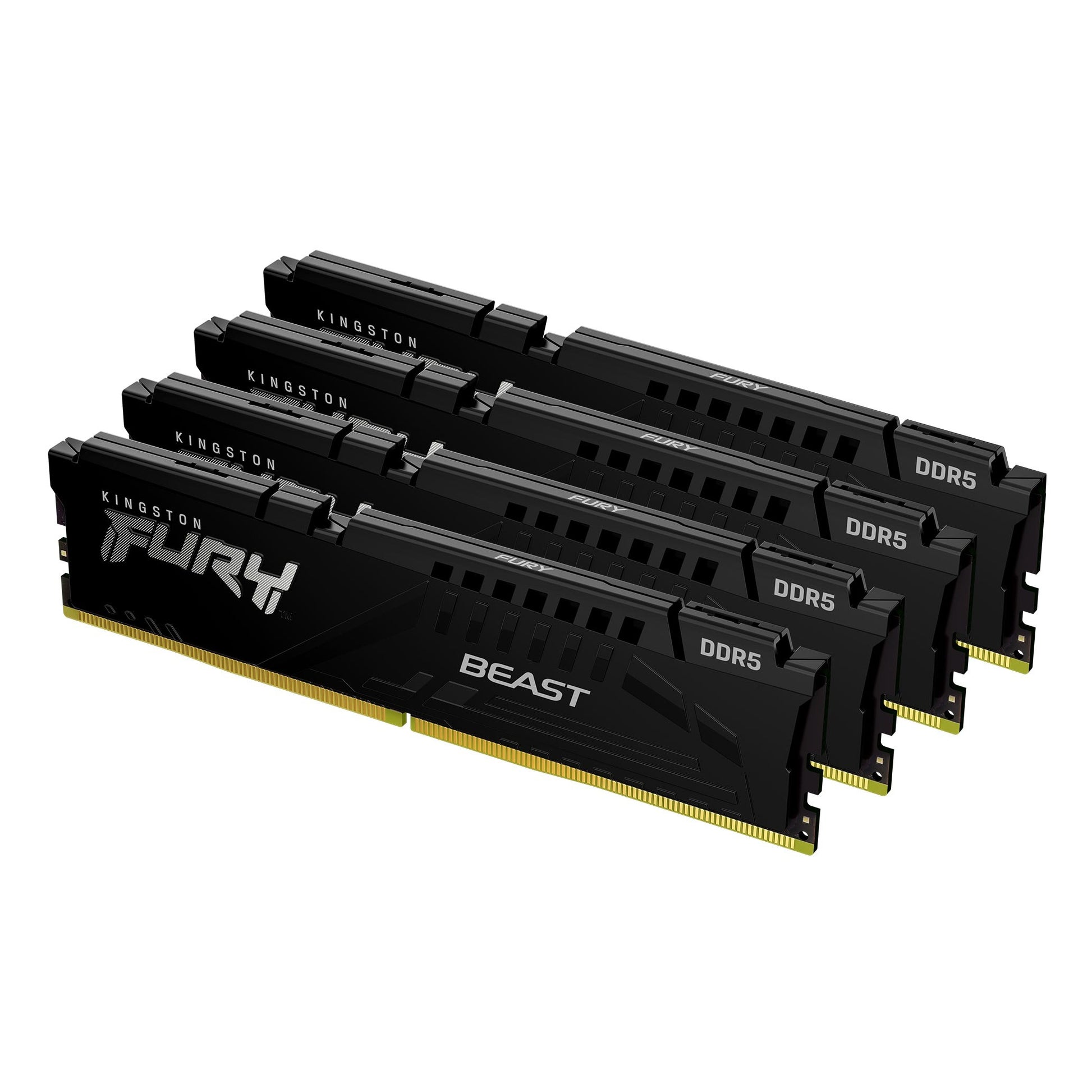 Kingston FURY Beast Black 128GB (4x32GB) PC5-41600 (5200MHz) DDR5