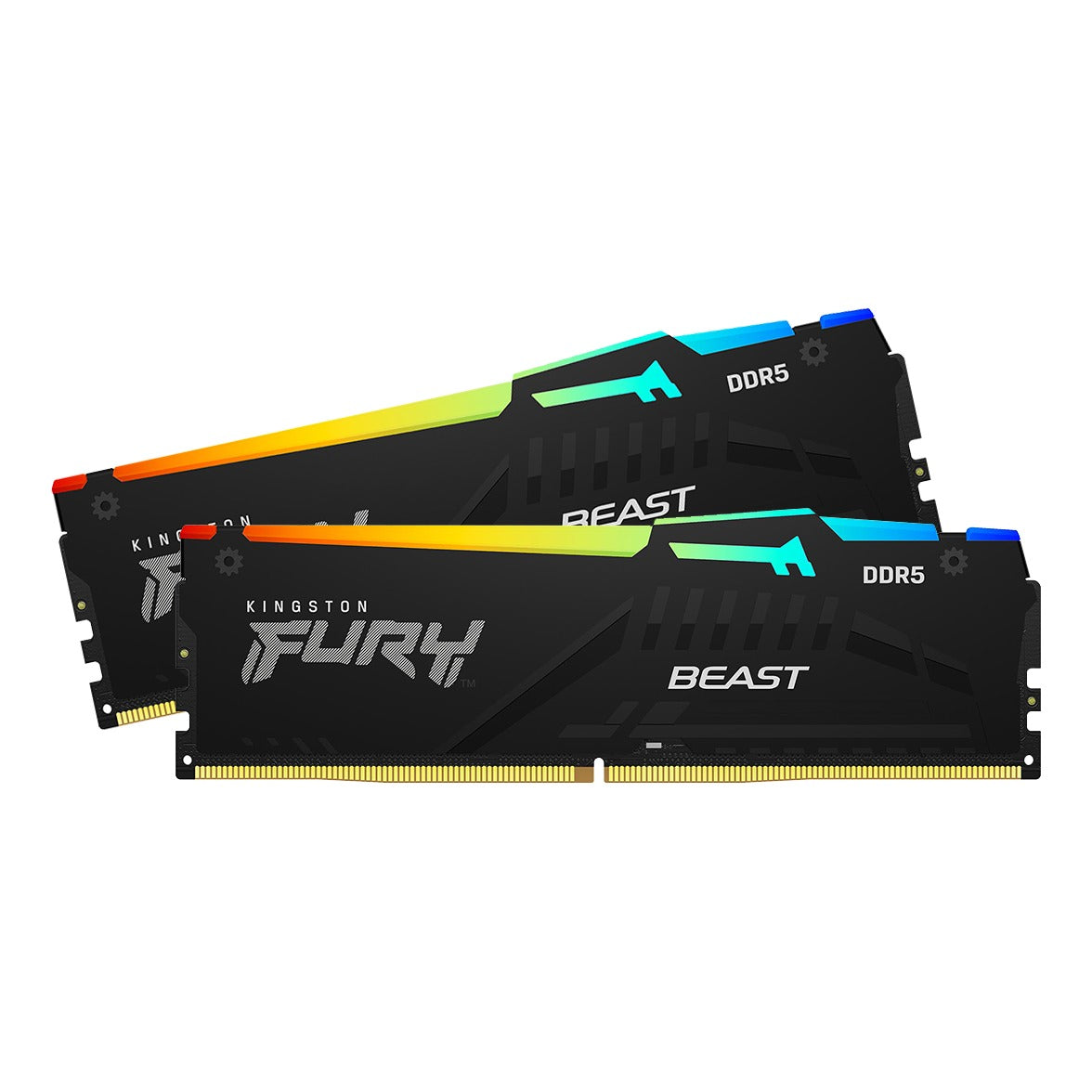 Kingston FURY Beast RGB Black 64GB (2x32GB) 6000MHz DDR5