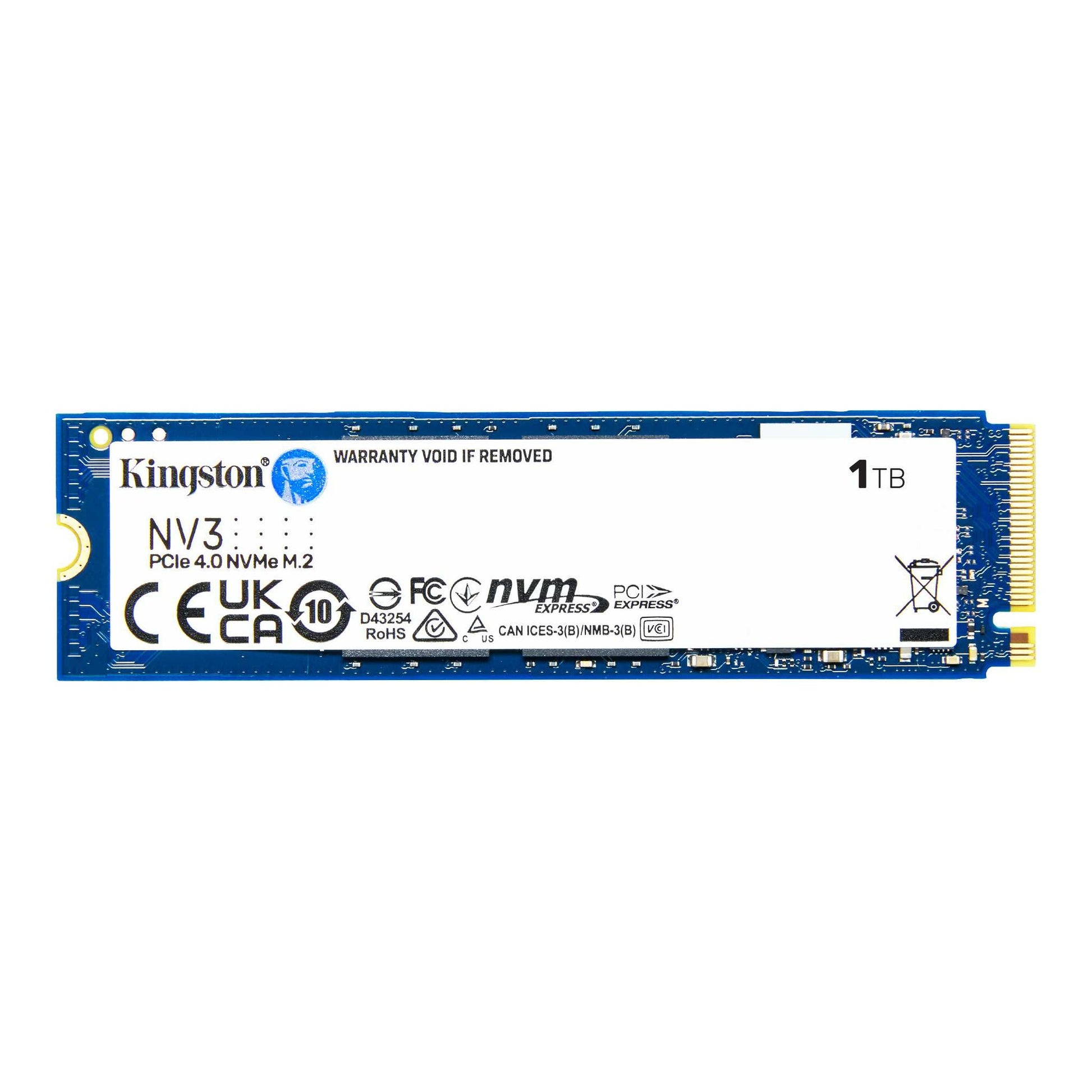 Kingston NV3 1TB M.2 NVMe PCIe 4.0 SSD