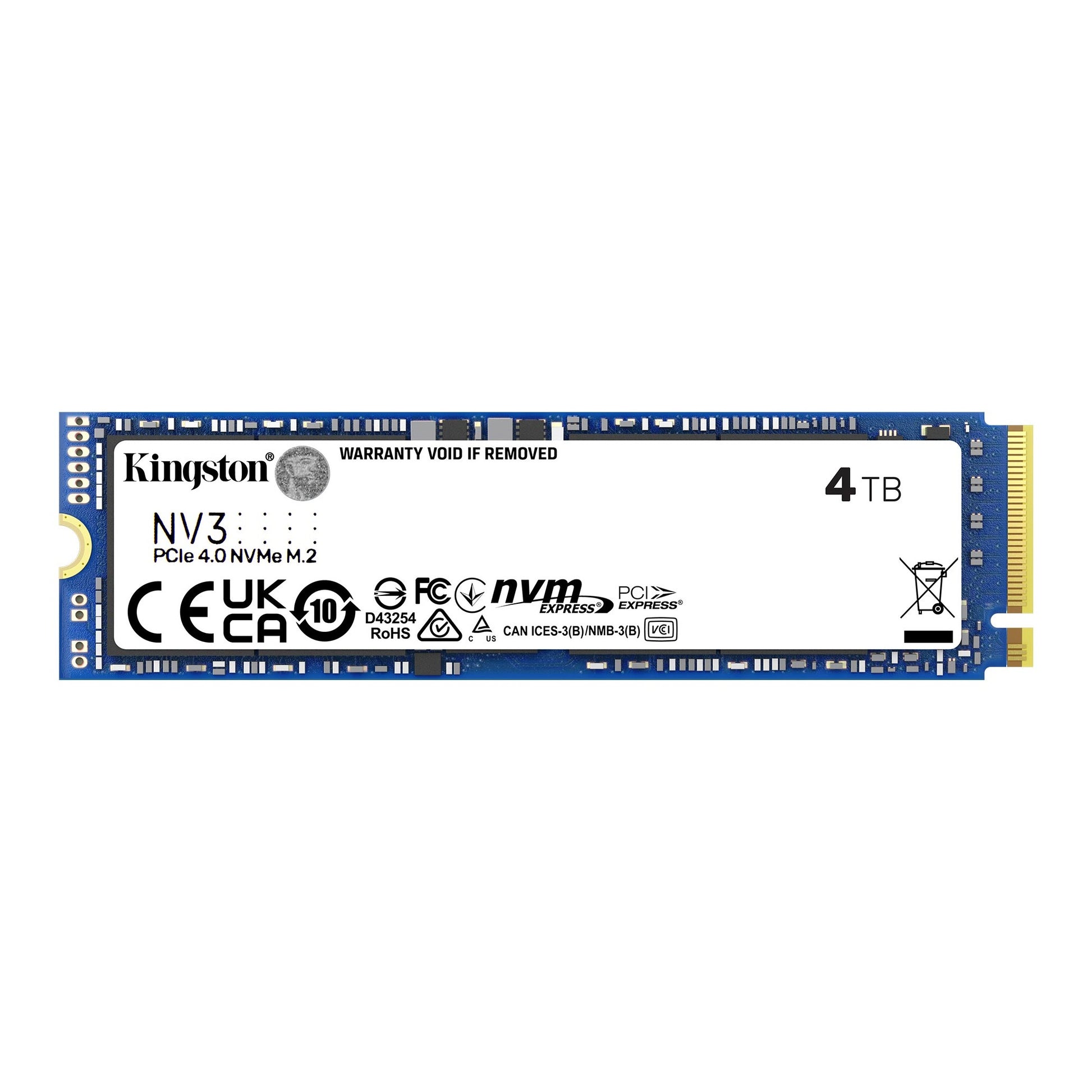 Kingston NV3 4TB M.2 NVMe PCIe 4.0 SSD