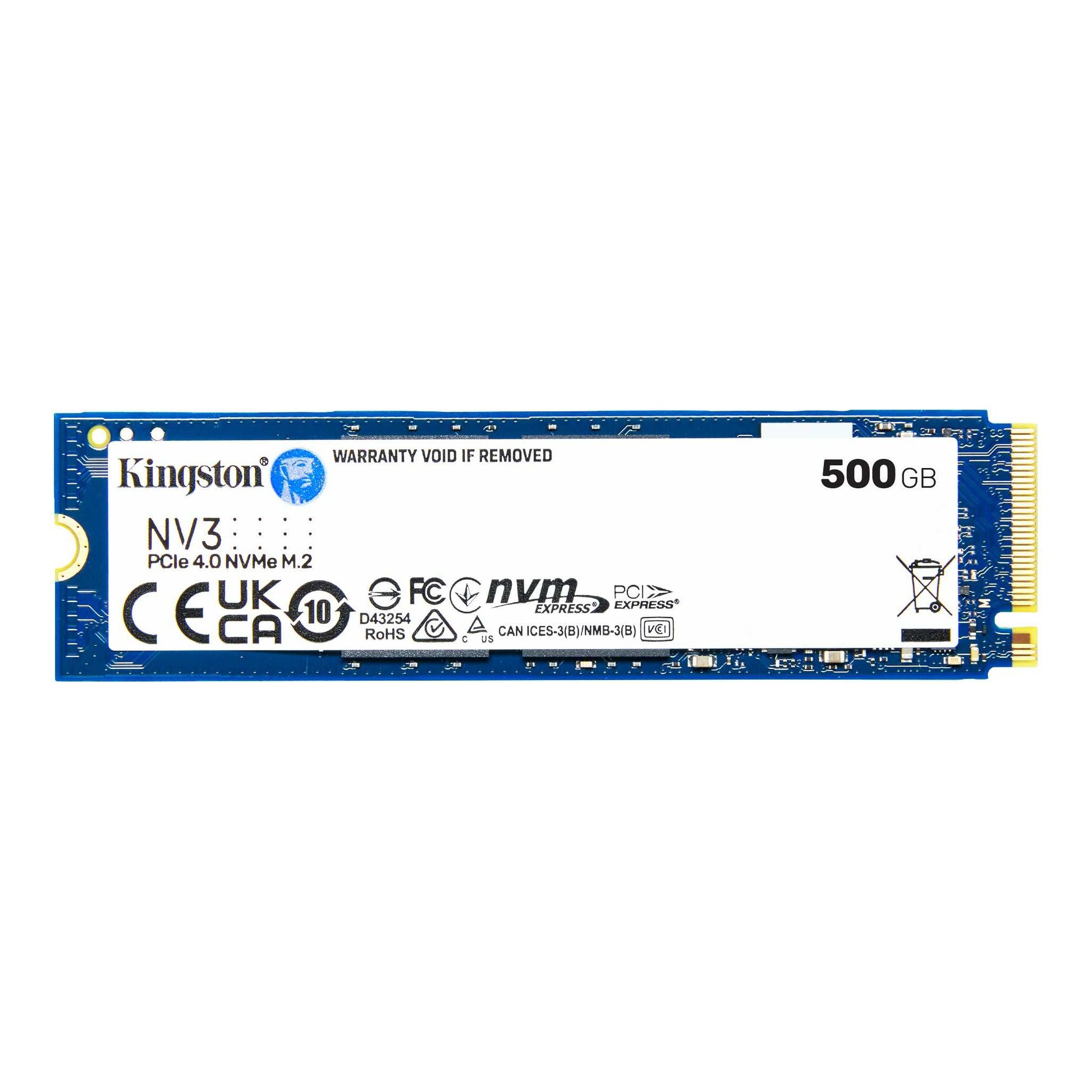 Kingston NV3 500GB M.2 NVMe PCIe 4.0 SSD