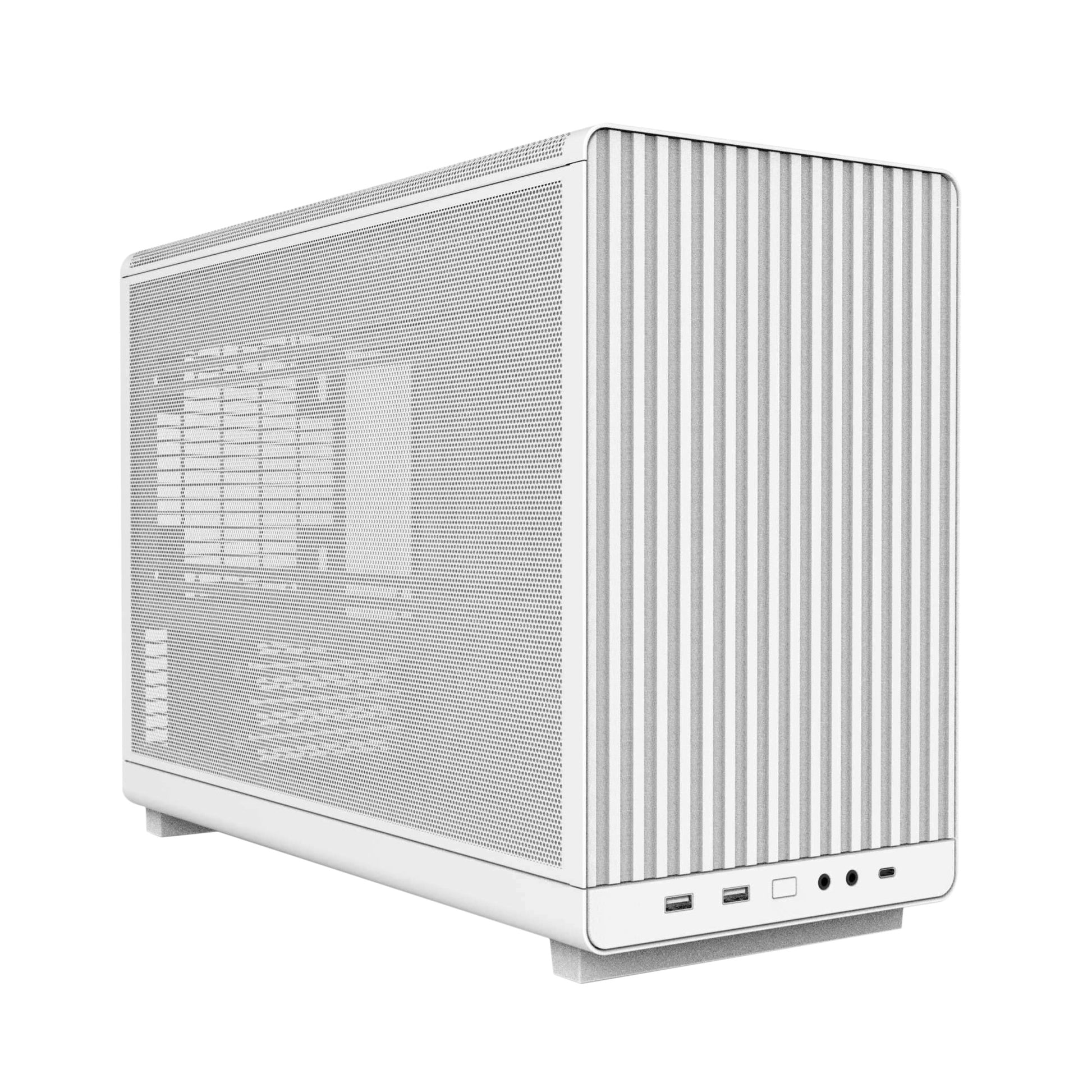 Lian Li DAN-A3 White Micro ATX Case Steel Mesh Side Panel No PSU