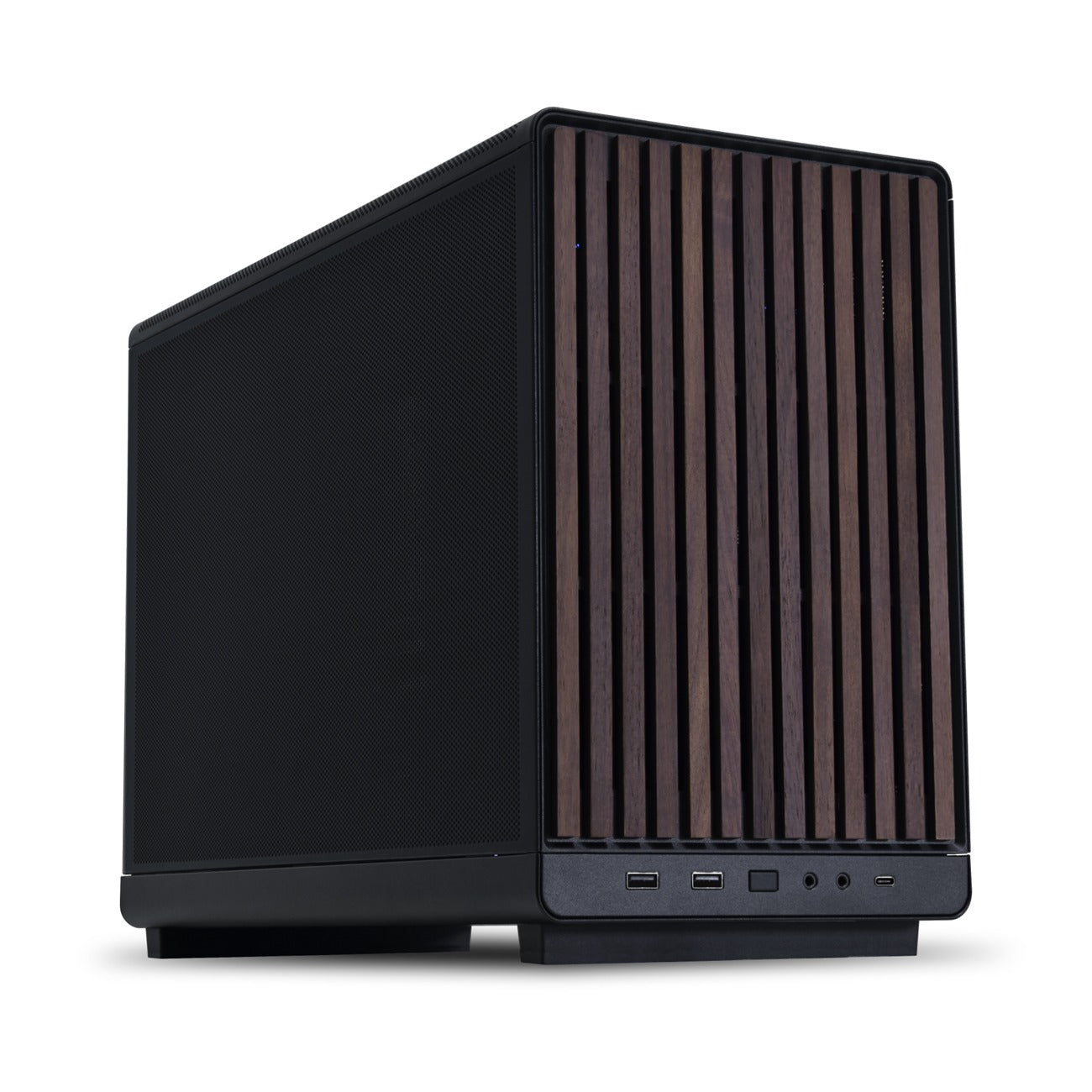 Lian Li DAN-A3 Wood Micro ATX Case Steel Mesh Side Panel No PSU