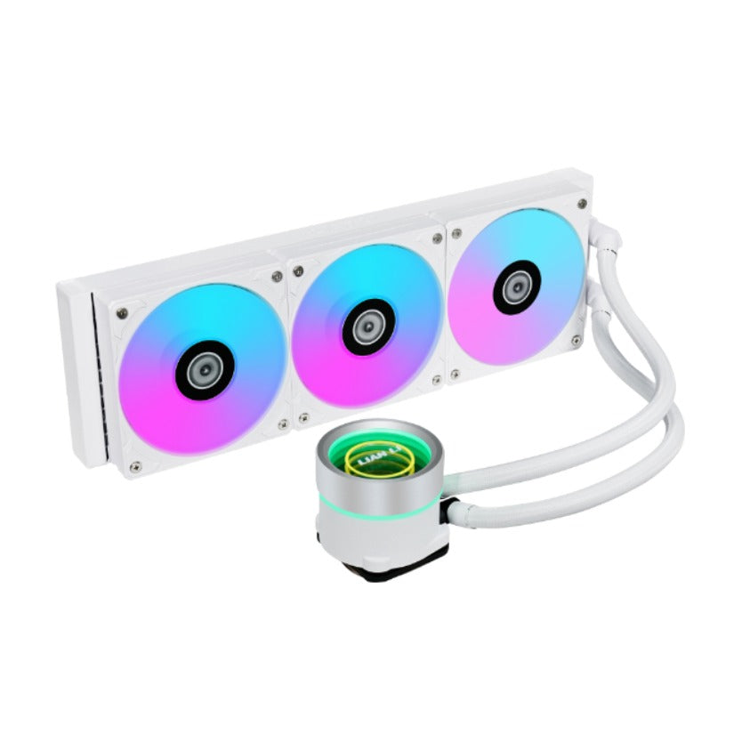 Lian Li Galahad II Trinity 360 ARGB AIO Liquid CPU Cooler White
