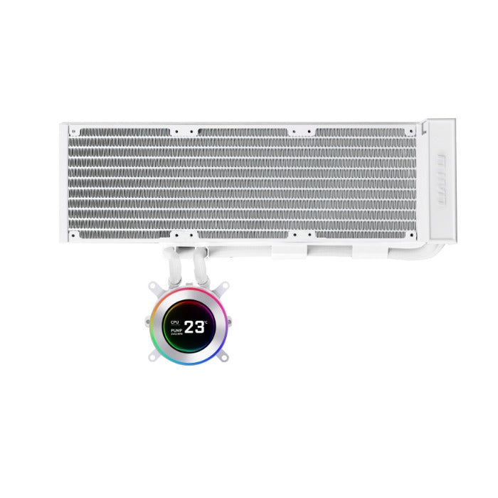 Lian Li Hydroshift II LCD-C 360N Fanless CPU Cooler White