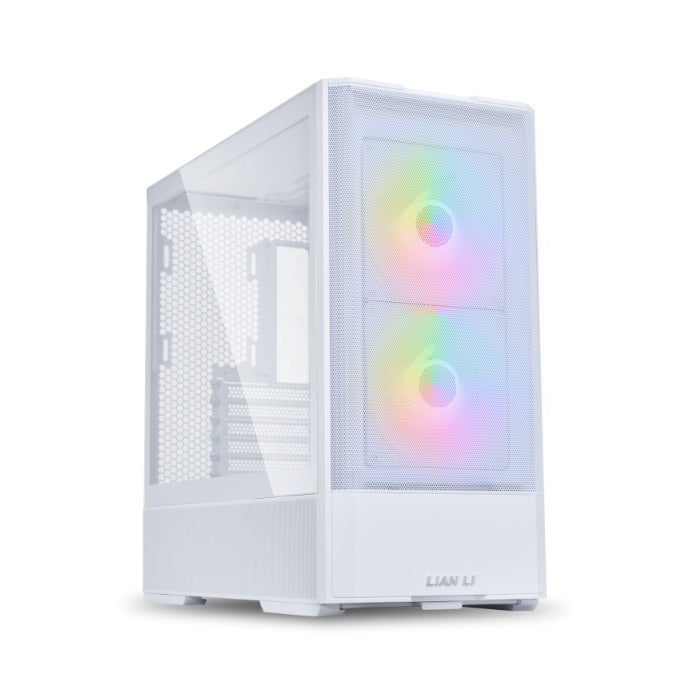 Lian Li Lancool 207 White Mid Tower ATX Case T/G Side Panel NO PSU