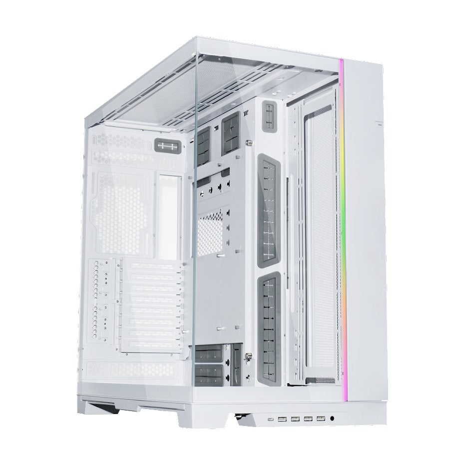 Lian Li O11 Dynamic EVO XL White Tower E-ATX Case T/G Windows NO PSU