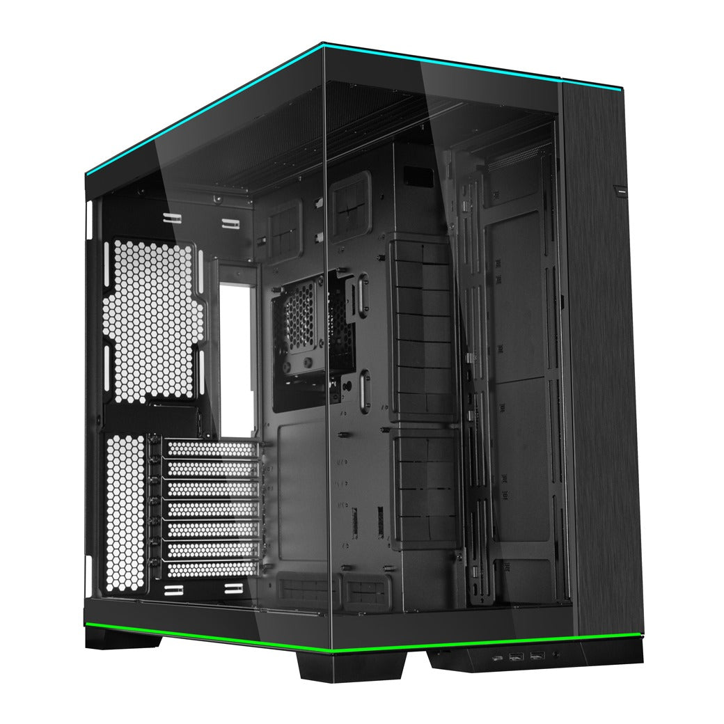 Lian Li O11D EVO RGB Black E-ATX Case 4.0mm T/G Panel No PSU