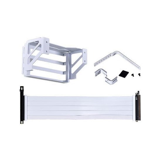 Lian Li O11DE-2W Upright GPU Kit White For O11DEW