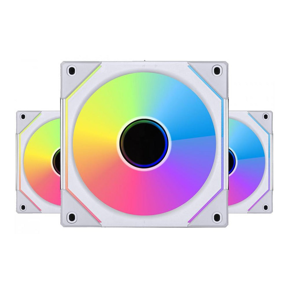 Lian Li SL120 UNI Fan Infinity 120mm Fan White 3-pack