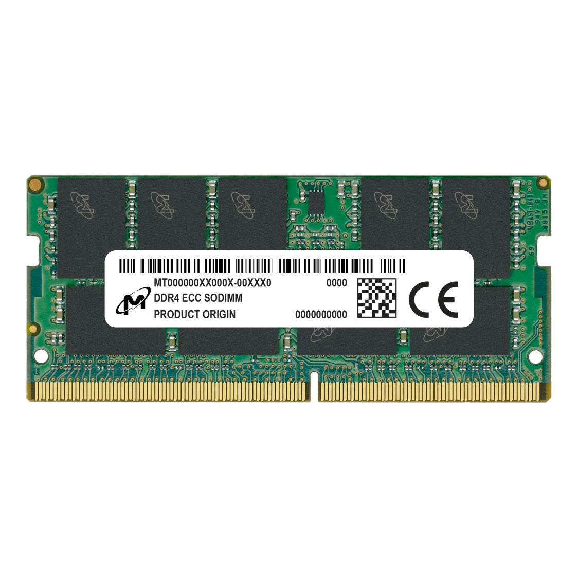 Micron MTA18ASF4G72HZ-3G2R 32GB (1x32GB) 3200MHz DDR4 SODIMM ECC