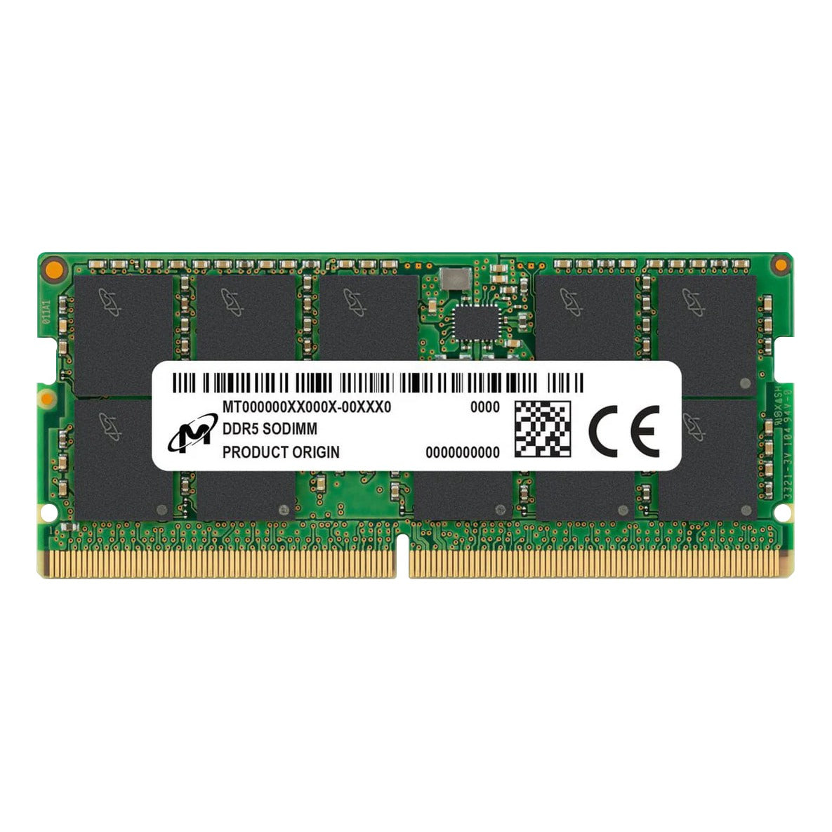 Micron MTC20C2085S1TC56BD1R 32GB (1x 32GB) 5600MHz DDR5 SODIMM ECC