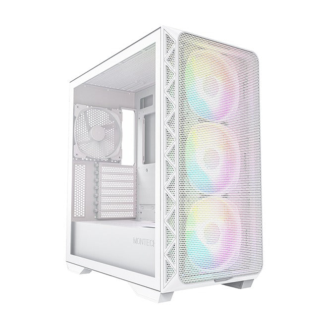Montech AIR 903 MAX White Mid Tower E-ATX Case T/G Side Panel NO PSU
